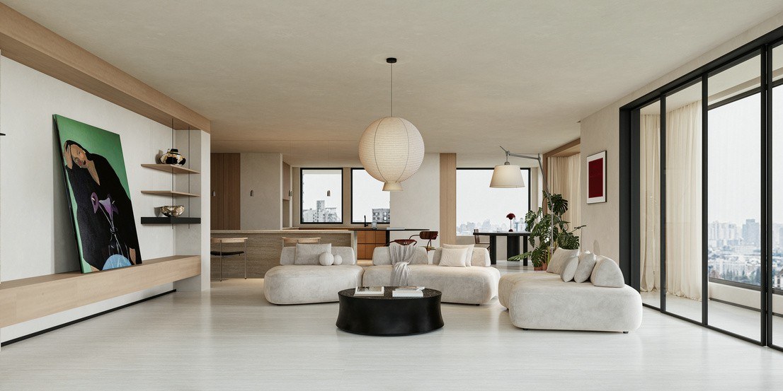 象牙白洞效果圖